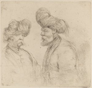 Deux Turcs - Stefano della Bella