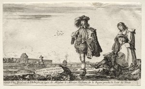 Diverses figures et paysages, 1649
