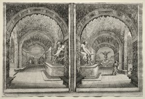 Vues de la Villa de Pratolino: Deux vues de la grotte