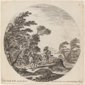 Cavaliers emportés par le vent, 1646