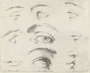 Sept yeux, deux bouches et un nez - Stefano della Bella