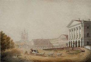 Institut Smolny pour jeunes filles nobles à Saint-Pétersbourg, 1823 - Stepan Philippovich Galaktionov