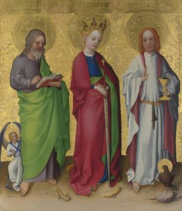 Les saints Matthieu, Catherine d