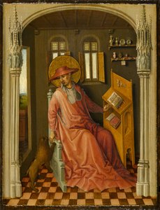 Saint Jérôme dans son étude - Stephan Lochner