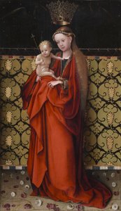 La Vierge couronnée par les anges, vers 1450 - Stephan Lochner