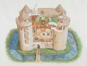 Château de Nunney, Somerset, 2006