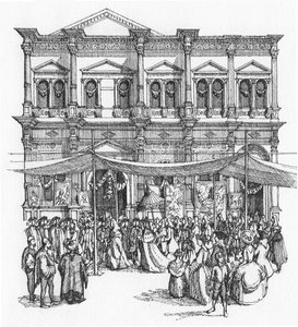 La Scuola di San Rocco en 1735