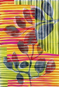 Rayure botanique II, 2018 (numérique)