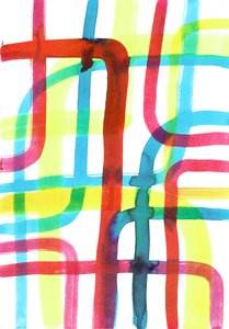 Intersection, 2016 (encre sur papier)