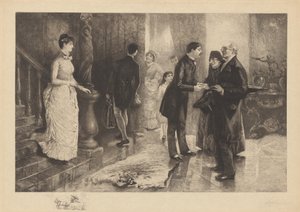La visite à la ville - Stephen James Ferris after William Thomas Smedley