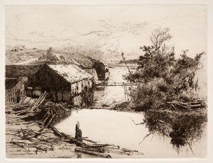 Moulins à Mispek, N.B., 1884