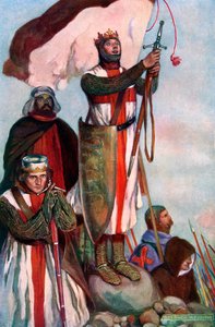 Les croisés apercevant Jérusalem, 1909 - Stephen Reid