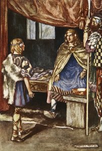 Cuchulain désire des armes pour le roi, illustration de 