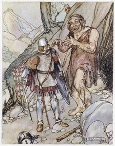 Illustration pour Siegfried le Tueur de Dragons - Stephen Reid