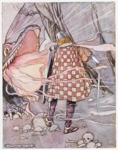 Illustration pour Siegfried le Tueur de Dragons