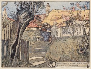 Illustration pour Le Village Abandonné par Oliver Goldsmith - Stephen Reid