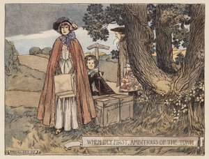 Illustration pour Le Village déserté par Oliver Goldsmith - Stephen Reid