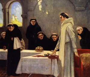 Saint Benoît et les moines - Stephen Reid
