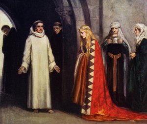 Saint Bernard et sa sœur Hombeline - Stephen Reid