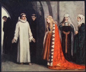 Saint Bernard et sa sœur Hombeline, illustration de 