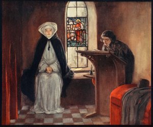 Sainte Catherine de Sienne, illustration de 