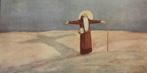 Saint Antoine dans le désert, illustration de 