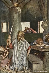 Sualtach réveille le Roi, illustration de 
