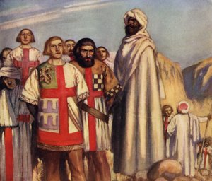 Les chevaliers de la Croix-Rouge au pouvoir de Saladin