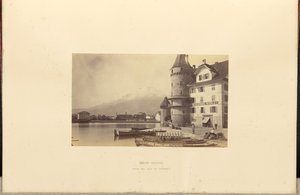 Mont Pilate (depuis le lac des Quatre-Cantons)