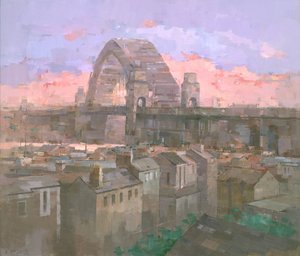 Le pont de Sydney au crépuscule - Steve Mitchell