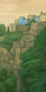 Le village chaleureux à flanc de falaise - Steve Mitchell
