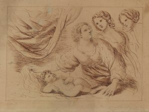 Nourrisson et trois femmes