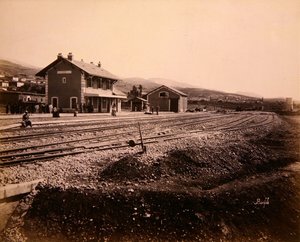 Gare de Mallakah-Zahleh sur la ligne de chemin de fer Beyrouth-Damas