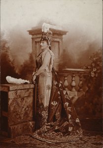 Louise, duchesse de Devonshire, en Zénobie, reine de Palmyre, Bal du Jubilé de Diamant de la Duchesse de Devonshire à Devonshire House