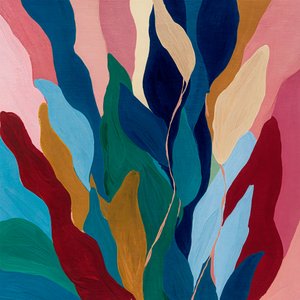 Feuilles tropicales abstraites - Studio Palette