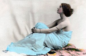 Lina Cavalieri en Fedora, vers 1900-1905 - Studio Reutlinger