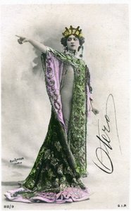 La belle Otero, carte postale début XXe siècle - Studio Reutlinger