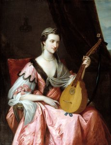 Mary Hopkinson, vers 1764 - Studio of Benjamin West