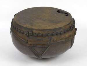 Tambour soudanais, vers 1898 - Sudanese School