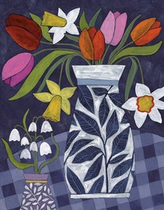 Fleurs printanières éclatantes - Susan Black