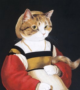 Illustration de Chats en Folie ! Un Compendium de Chats Cultivés (pub. 2015)
