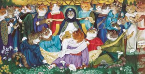 Illustration de Cats Galore! A Compendium of Cultured Cats