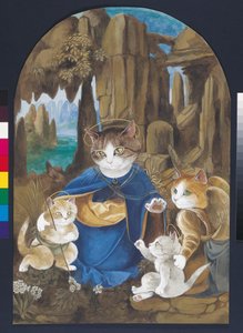 Illustration de Cats Galore! A Compendium of Cultured Cats
