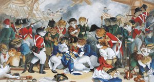 Illustration de Cats Galore! A Compendium of Cultured Cats (pub. 2015)