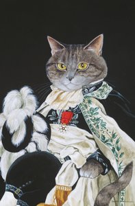 Illustration de Cats Galore! A Compendium of Cultured Cats (pub. 2015)