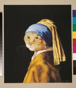 Illustration de Cats Galore! A Compendium of Cultured Cats (pub. 2015)