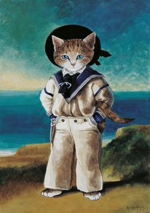 Illustration de Cats Galore! A Compendium of Cultured Cats