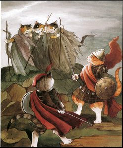 Illustration de Shakespeare Cats (pub. 1996) - Susan Herbert