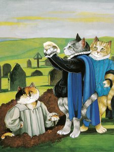 Illustration de Shakespeare Cats: Poster Book (pub. 2016) - Susan Herbert