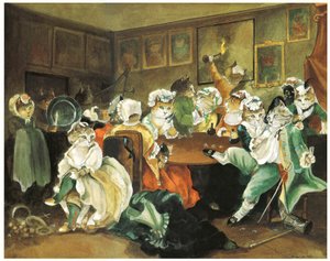 Illustration de La Galerie des Chats de l
